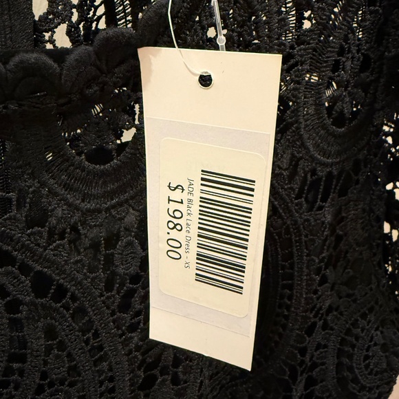 JADE Black Lace Dress XS - Picture 3 of 3